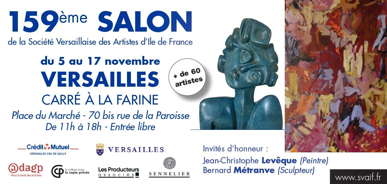 159e Salon des beaux-arts SVAIF 2024 à Versailles