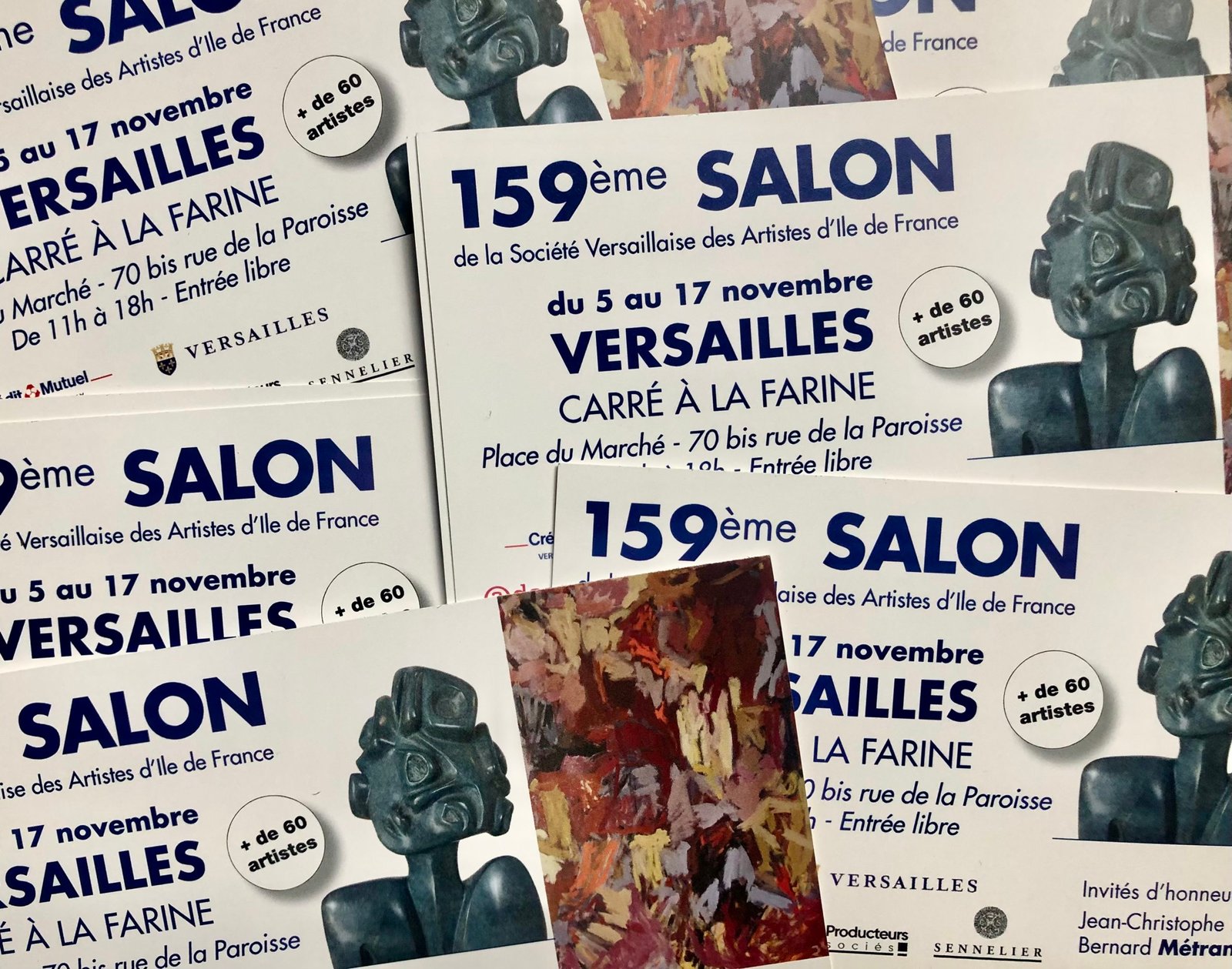 Exposition à Versailles du 5 au 17 novembre 2024