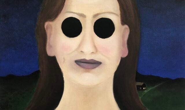 A. Gosk-Zaleska « Dans le rêve » 2025 huile sur toile 46 x 38 cm Tous droits réserves : adagp