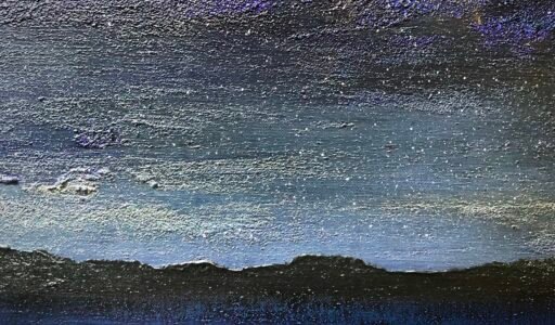 A. Gosk-Zaleska "Nocturne Op. 37, No. 1" Acrylique sur toile 33 x 22cm © adagp