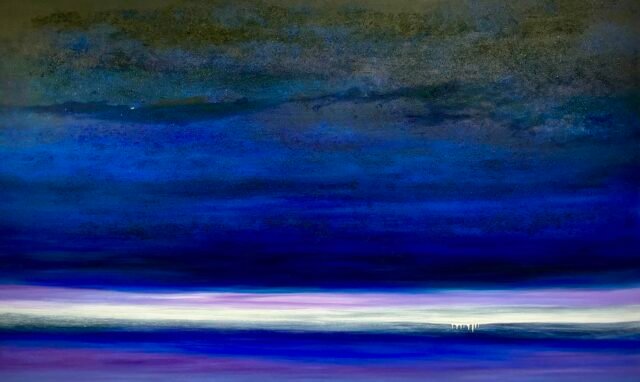 A. Gosk-Zaleska Liminale 2026 Huile sur toile 210 x 140 cm © adagp